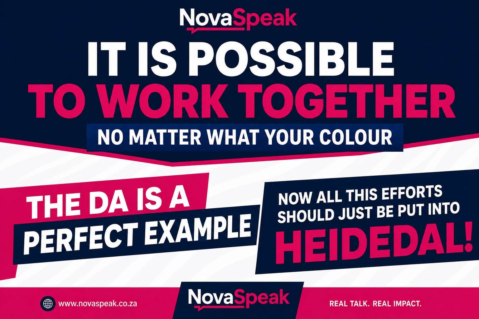 BEYOND THE COLOURS: THE DA’S CAMPAIGN SHOWS WHAT MANGAUNG CAN LOOK LIKE
