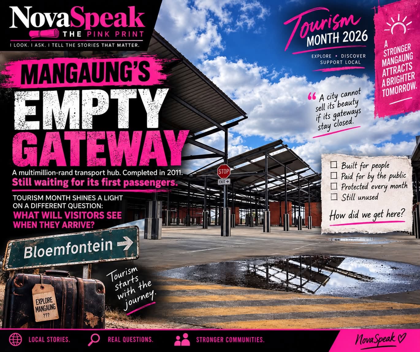 MANGAUNG’S EMPTY GATEWAY